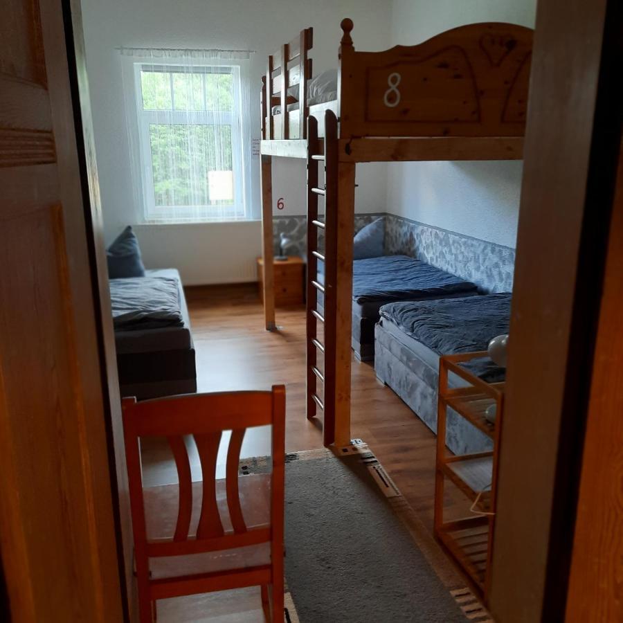 Ferienwohnung Erz-Hostel Thermalbad Wiesenbad エクステリア 写真
