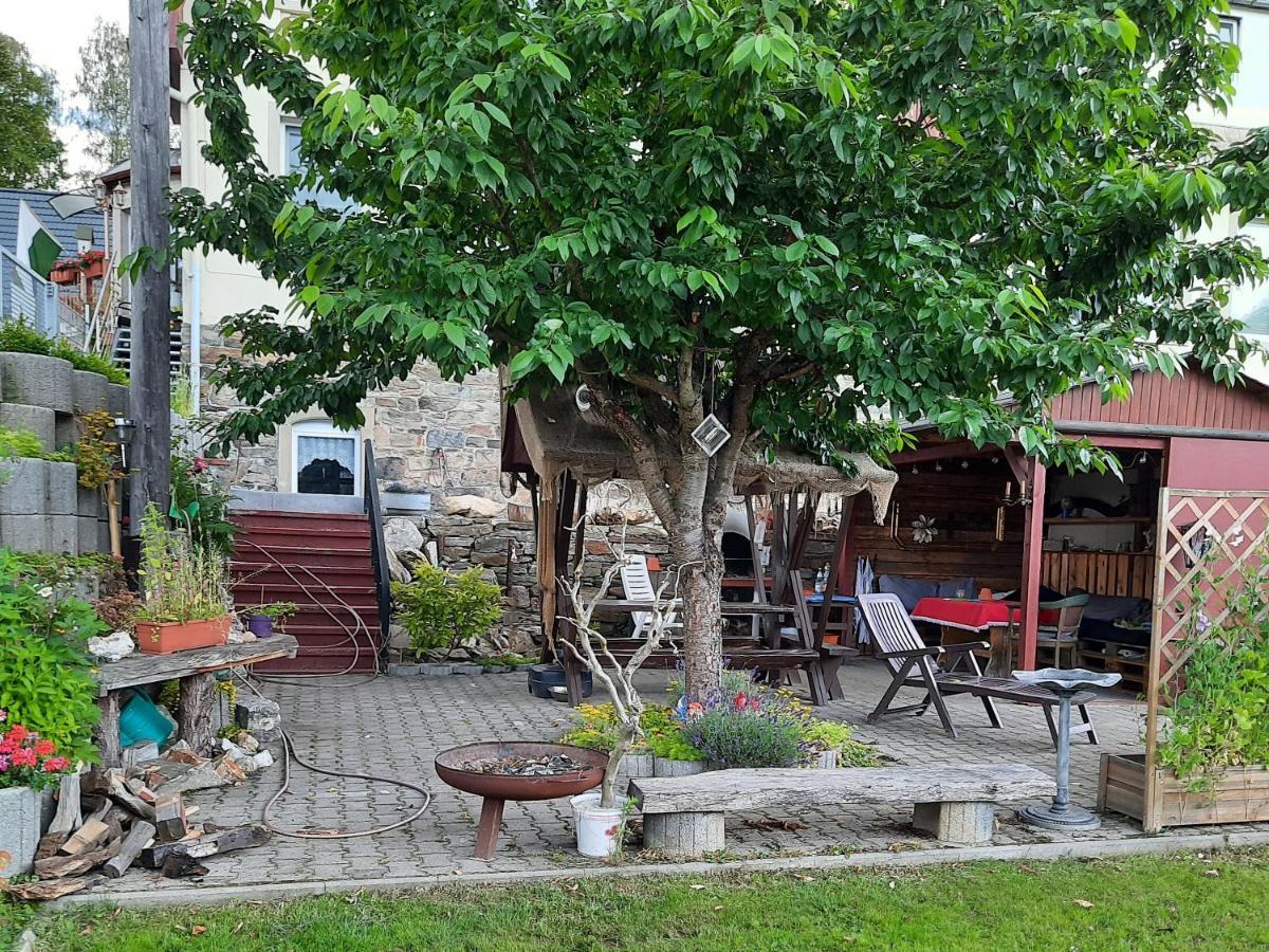 Ferienwohnung Erz-Hostel Thermalbad Wiesenbad エクステリア 写真
